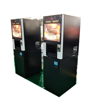 Dried frozen coffee vending machine to USA and Russian